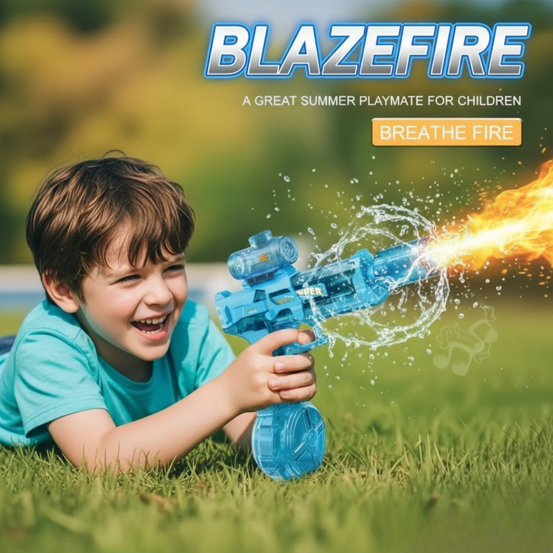 Blazefire LED Electric Water Gun – automatisk vattenpistol med ljuseffekter