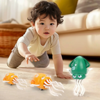 Dansande bläckfisk med ljus & musik