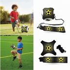 Fotbollstränare med elastiskt snöre