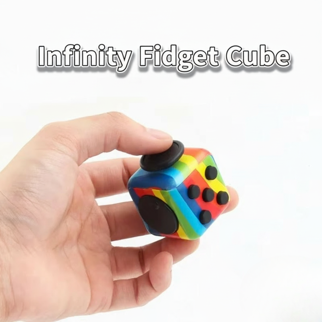 Infinity Fidget Cube – stressleksak för fokus och avkoppling