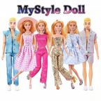 MyStyle Doll – 30 cm docka med kläder och rörliga leder