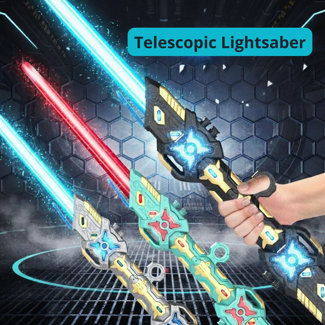 Double Lightsaber – svärd med ljus, ljud och dubbla blad!