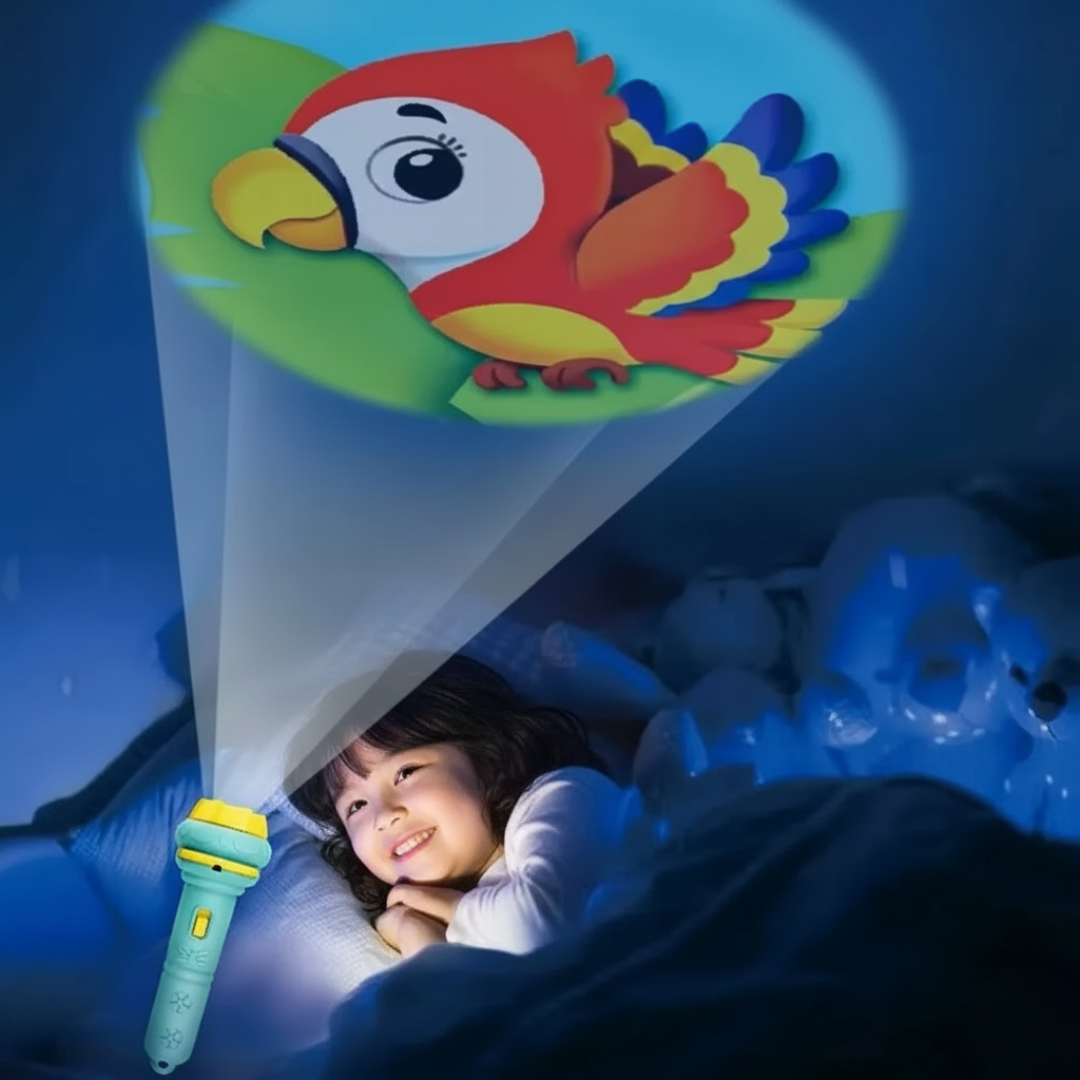 Projektors ficklampa