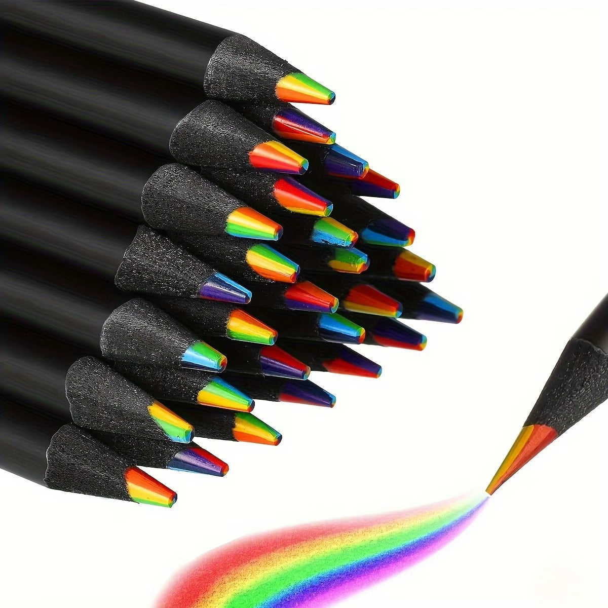 Rainbow Pencils – färgglada pennor i 7 nyanser!