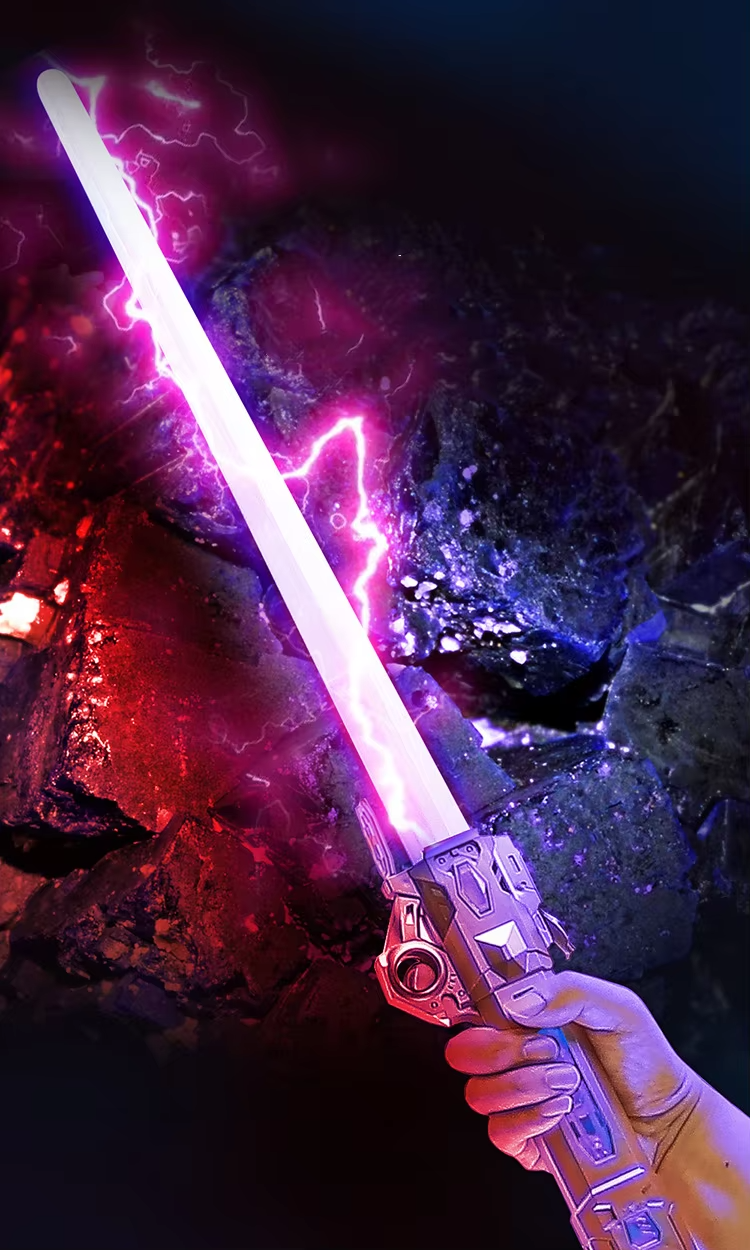 Lightsaber 2-i-1 – svärd med ljus och ljud!