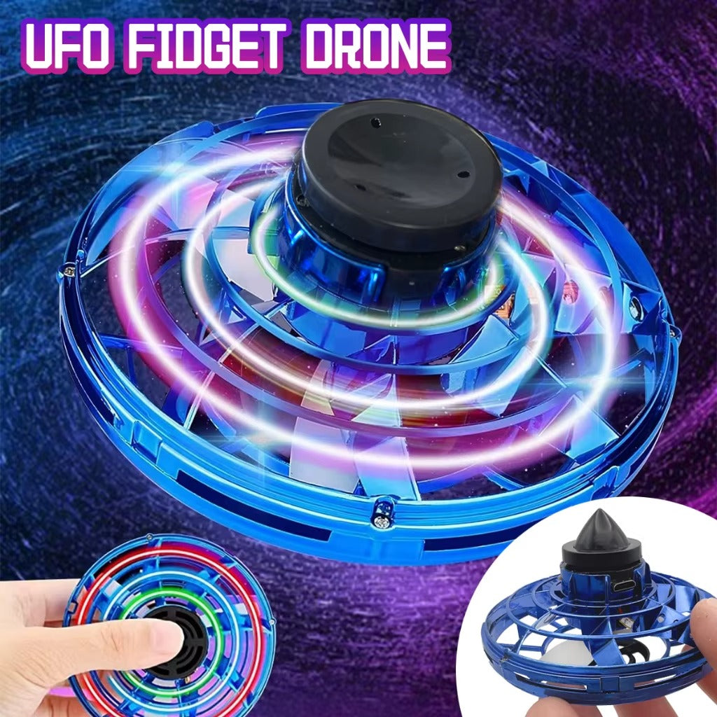 LED Flying UFO Spinner